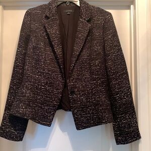 Ann Taylor Newbury Tweed Blazer